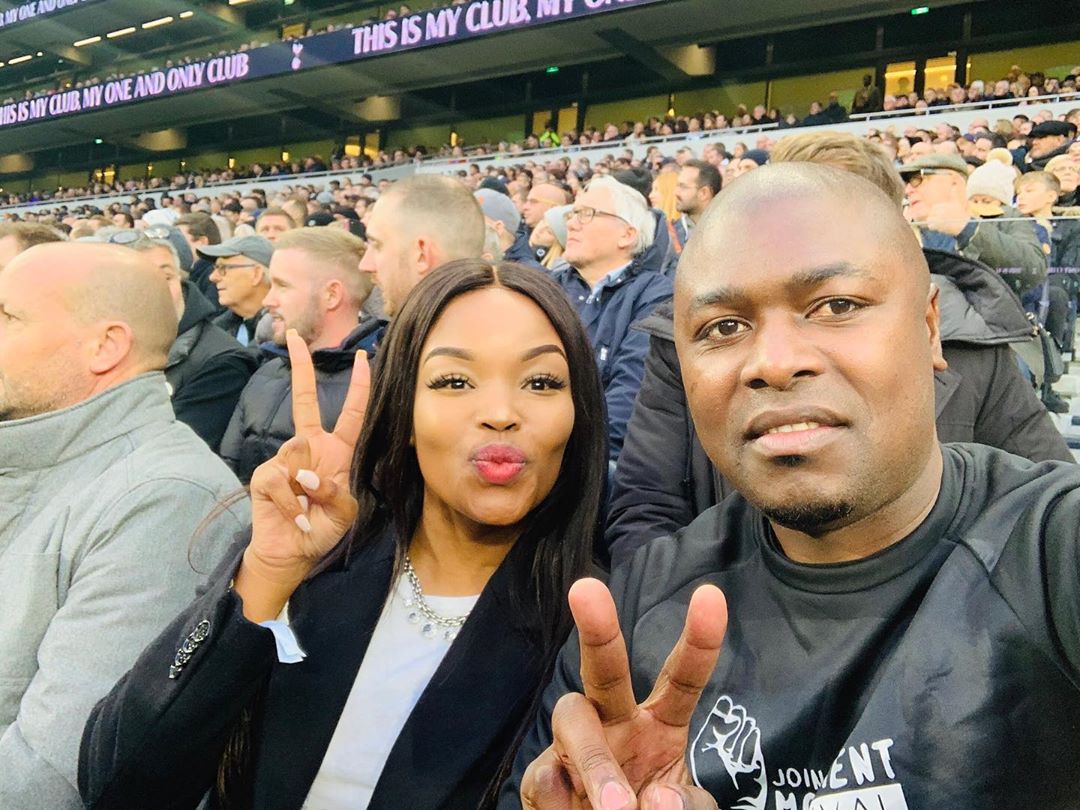 Robert Ngwenya and Zinhle Mabena