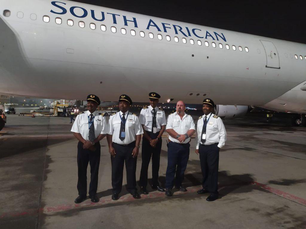 SAA flight departs for Belgium to collect SA's vaccine