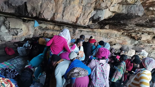 Worshippers arrested after being caught hosting secret church services in a cave
