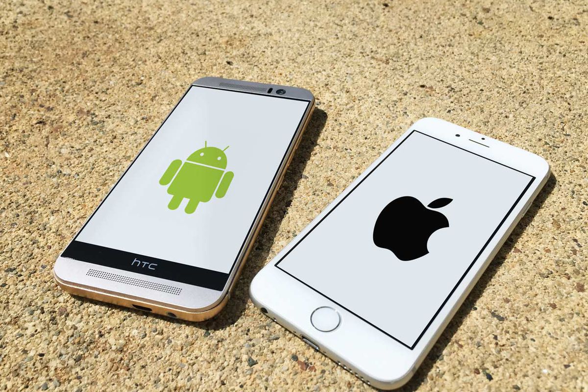 Android and iPhone