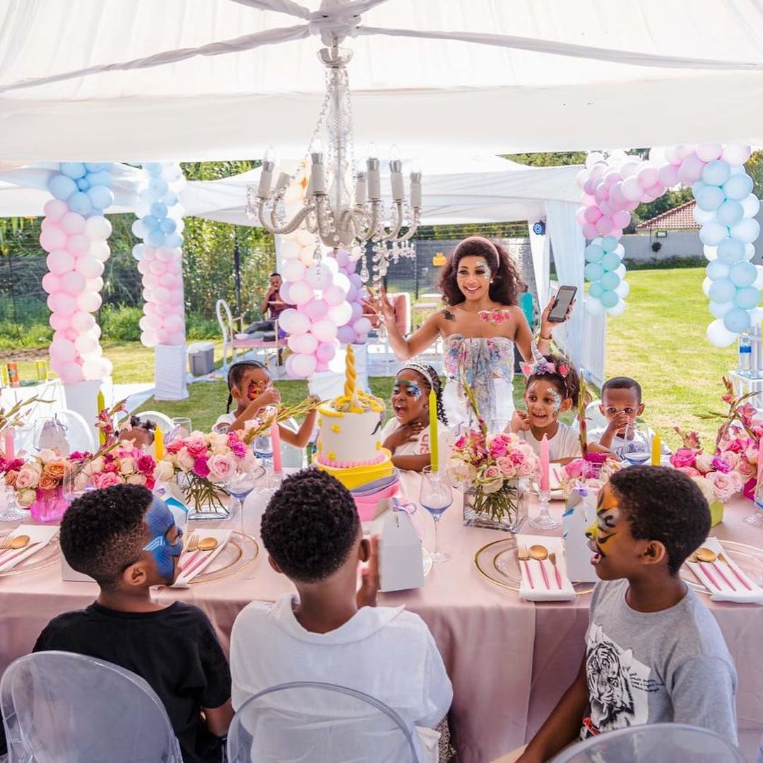 Inside Kelly Khumalo and Senzo Meyiswa daughter Thingo 7th Birthday Party