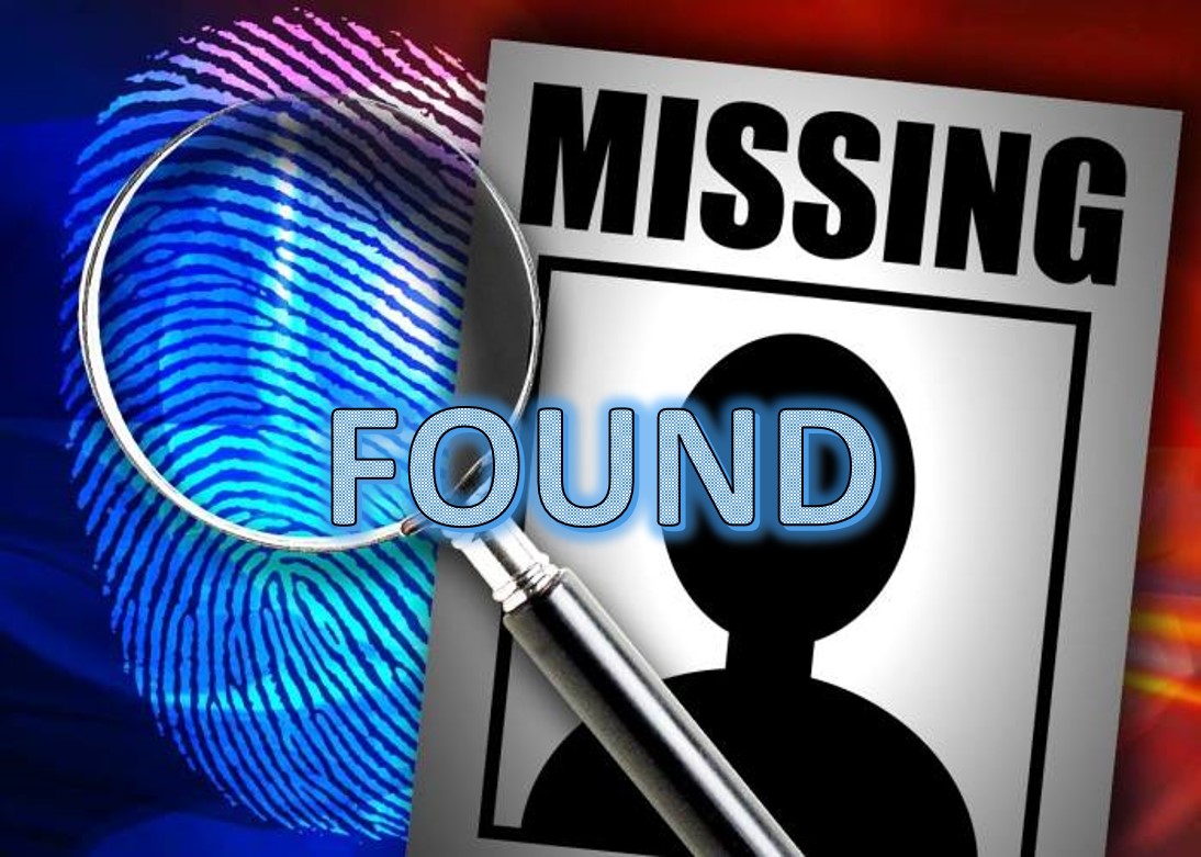 missing person found