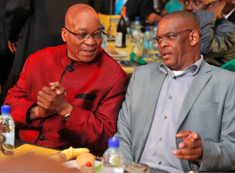Ace Magashule and Jacob Zuma