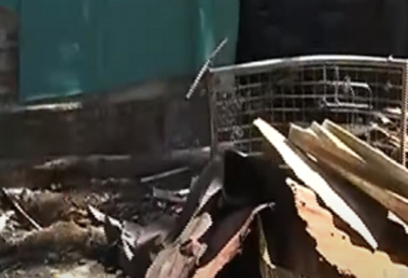Masinenge shack fire