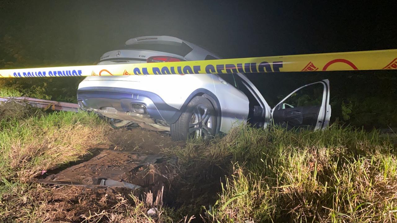 Suspects arrested following collision