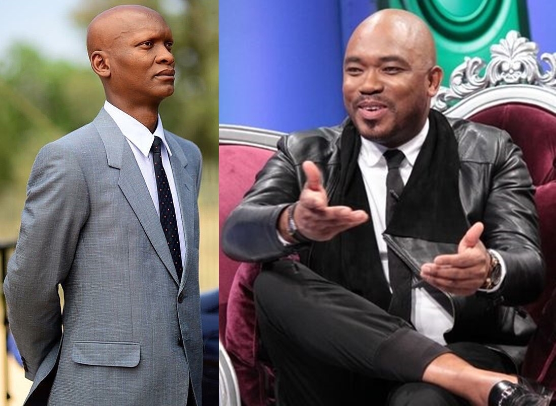 Warren Masemola and Aubrey Poo