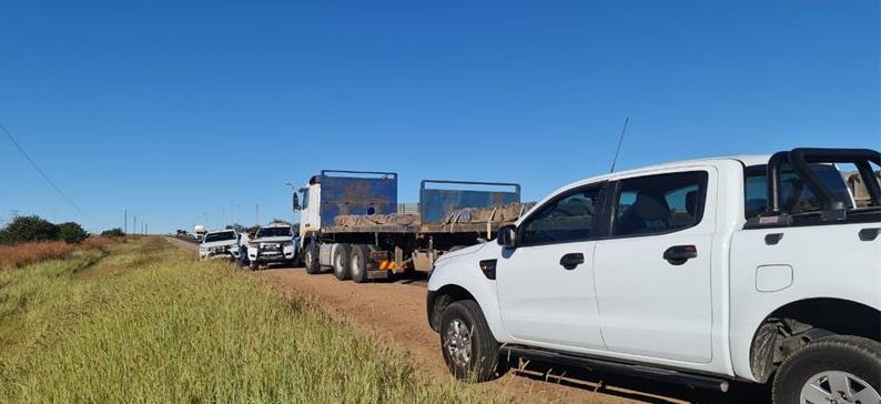 4 arrested after hijacked truck found with R10 million worth of copper