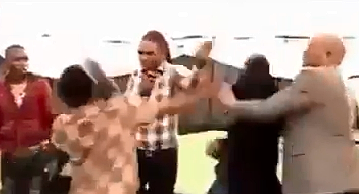 Angry Pastor smacks congregant for getting his Brother jailed