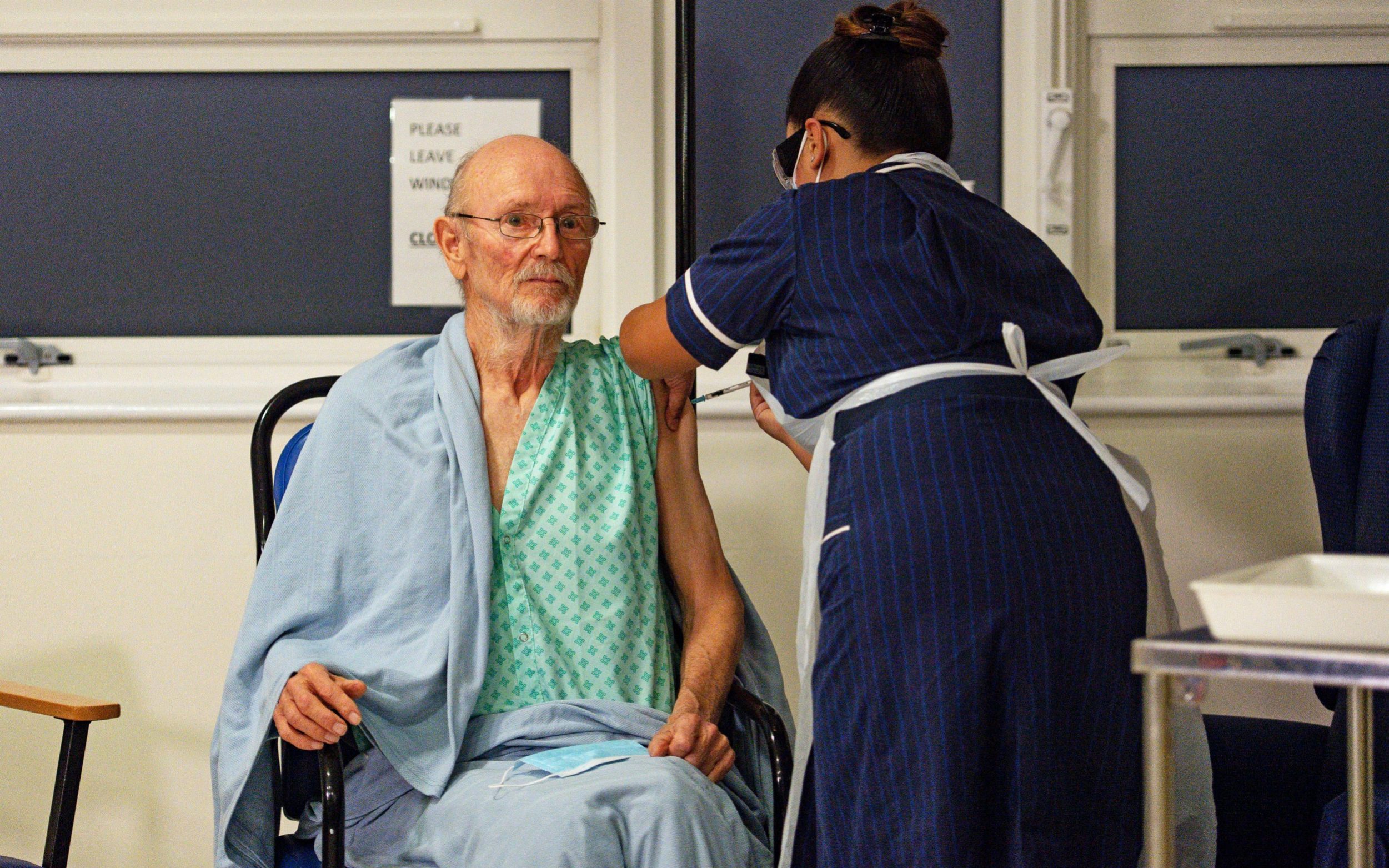 First man to receive Covid-19 Jab dies