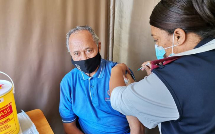 Joy and relief as elderly in Krugersdorp get COVID-19 vaccine jabs