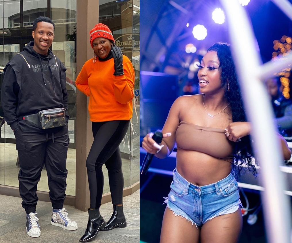 Kamo Mphela and Andile