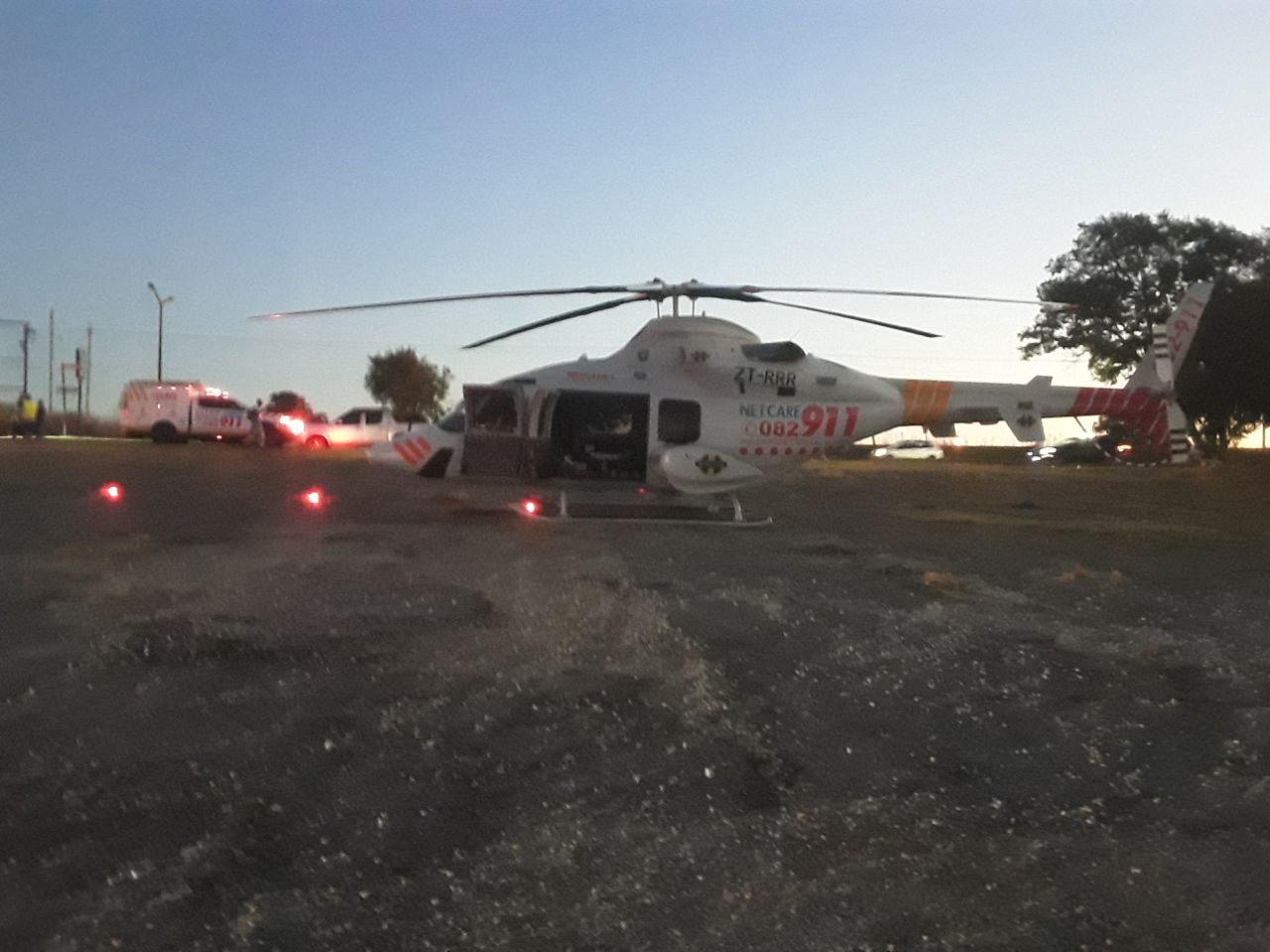 Krugersdorp man critical following crash