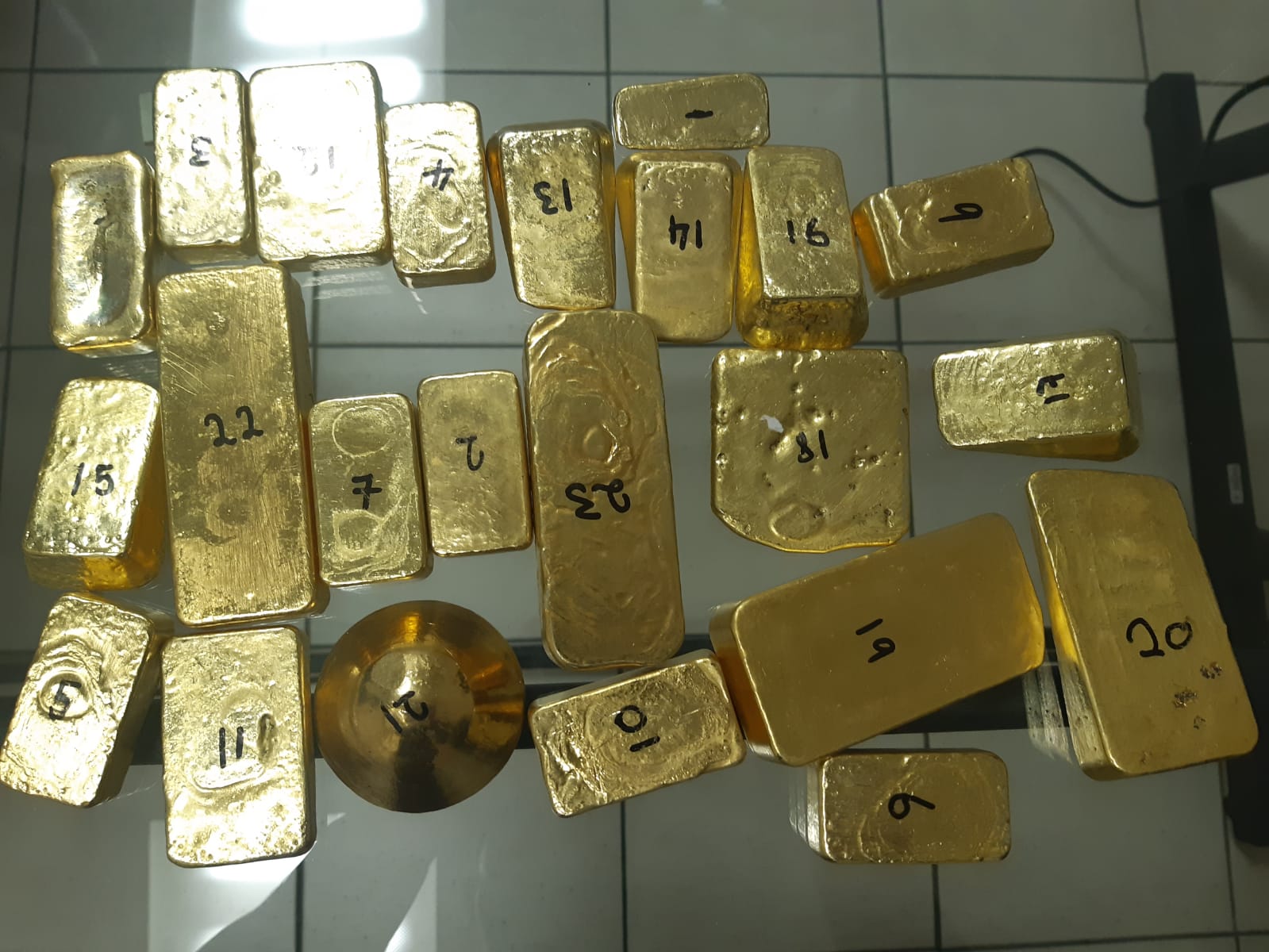 Man arrested at airport with R11 million in gold