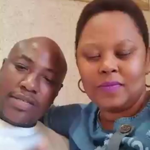 Musa Mseleku and his wife Mayeni