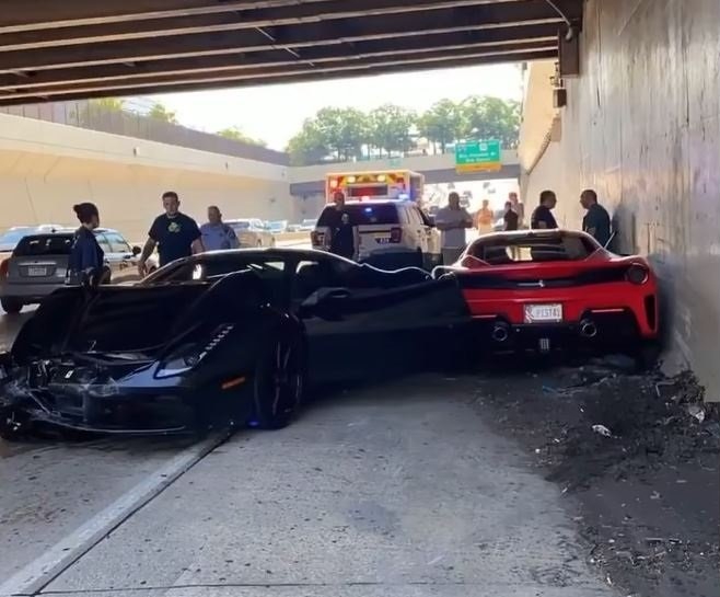 Luxurious cars worth R23.5 million crash