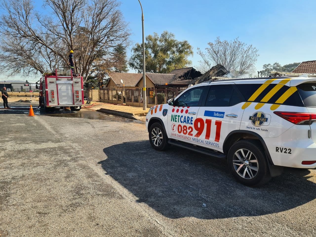 No injuries reported in Alberton house fire