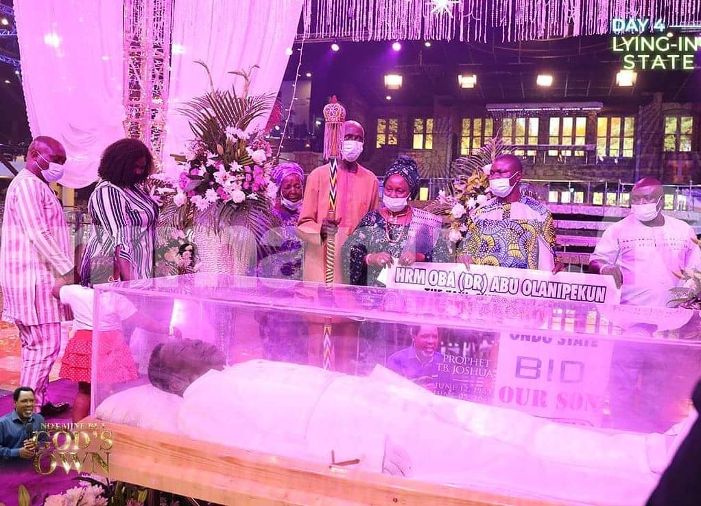 TB Joshua body viewing