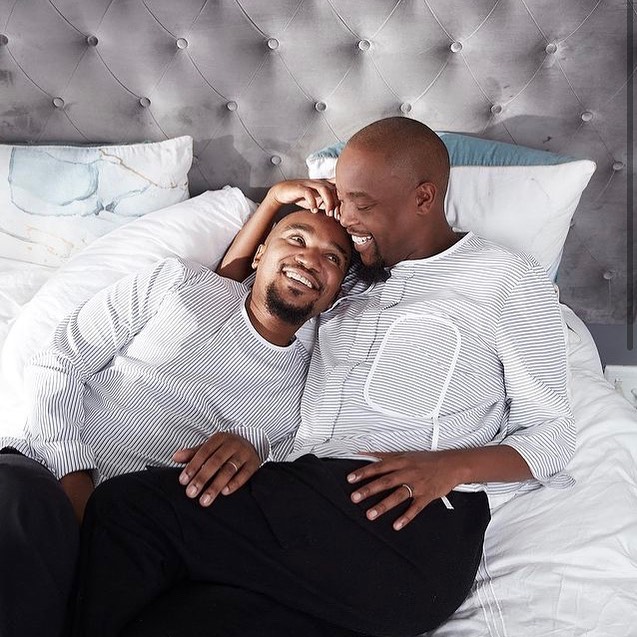 Phelo Bala and Moshe Ndiki