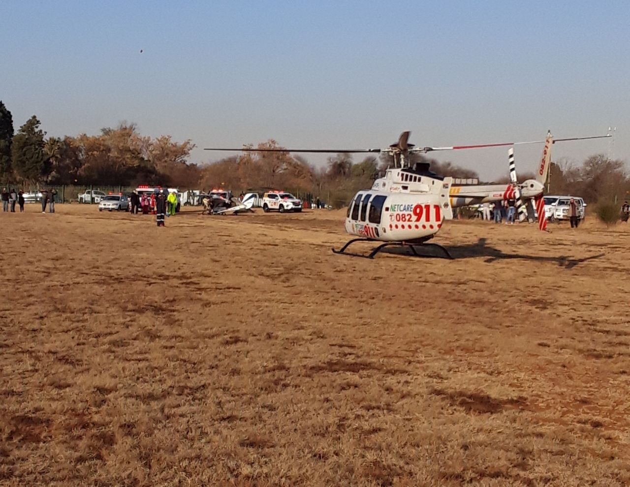 Two injured in plane crash