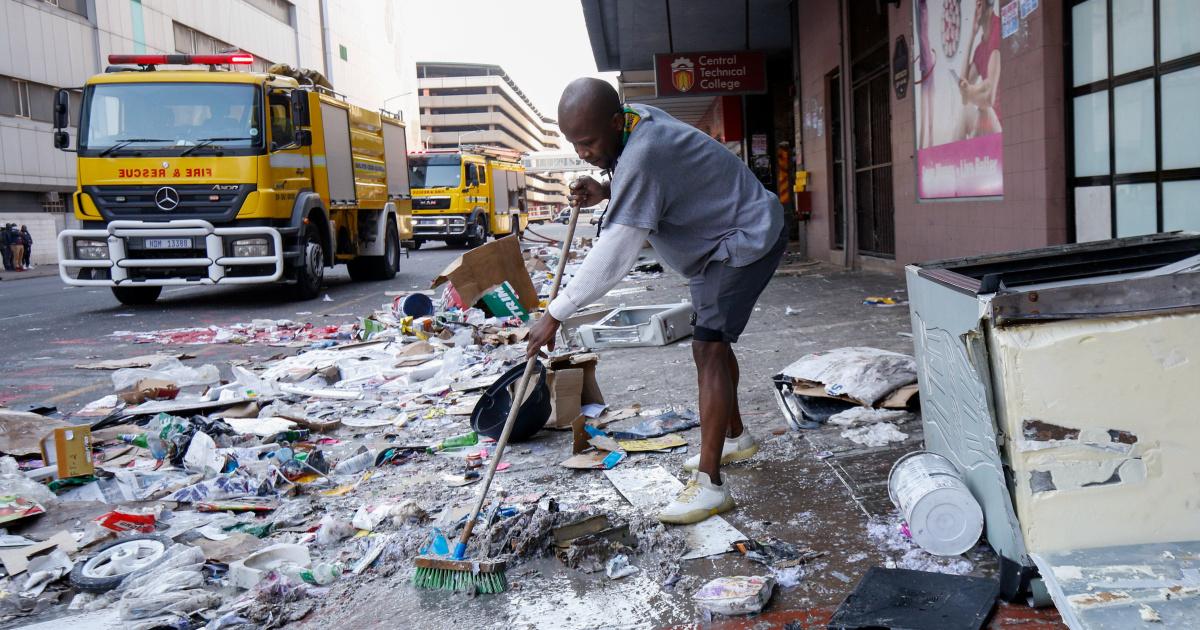 clean up