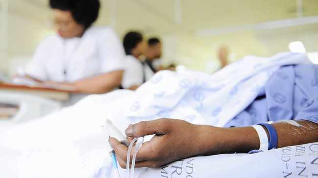 patient in hospital
