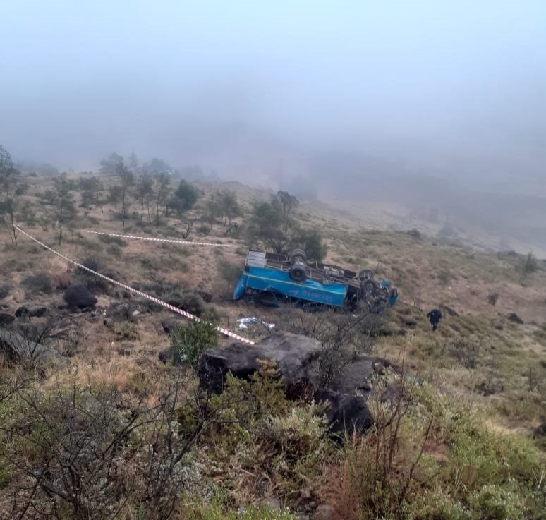 2 pupils perish in horror bus accident