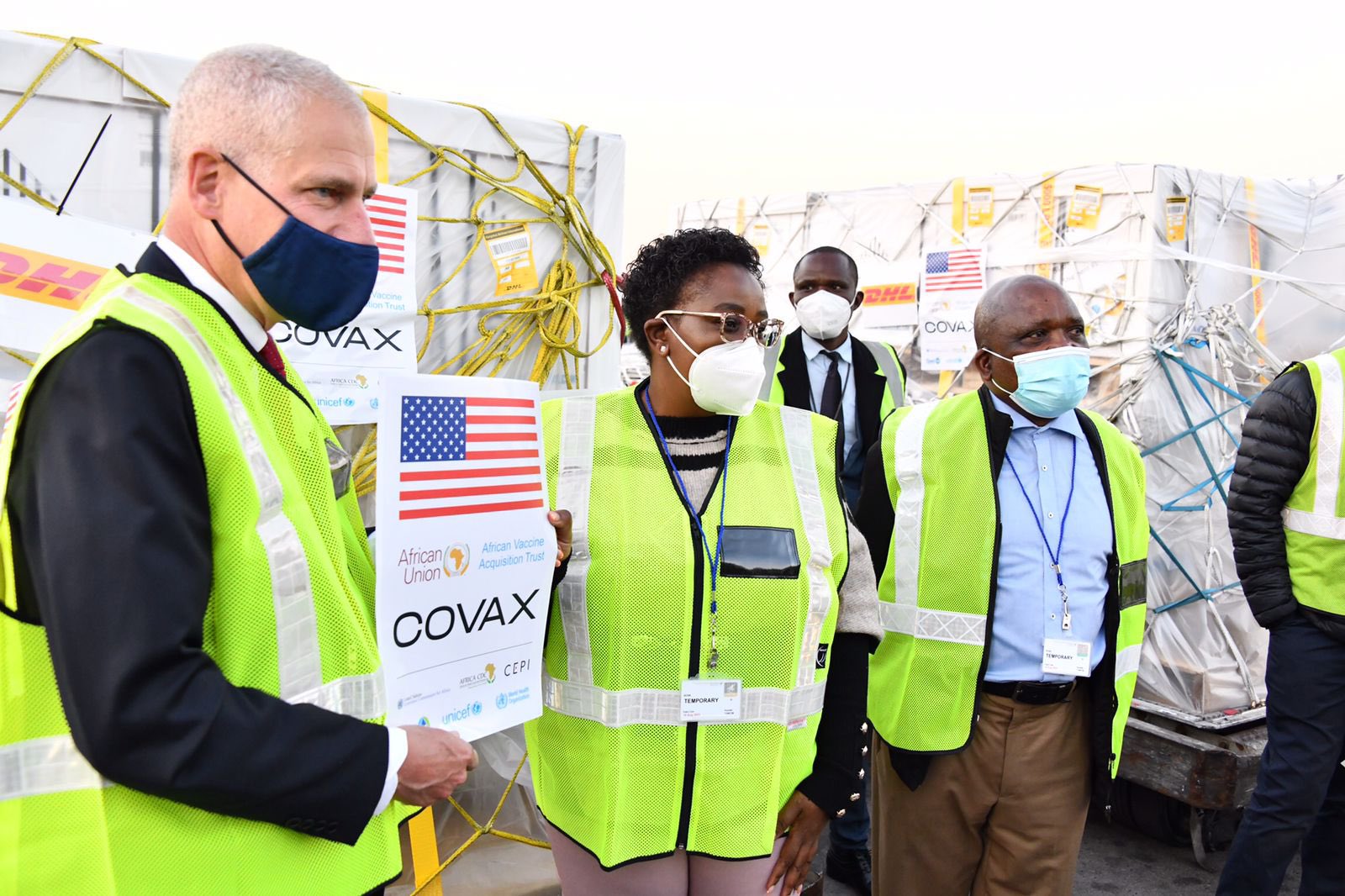 2.8 Million Pfizer vaccine doses at the OR Tambo International Airport