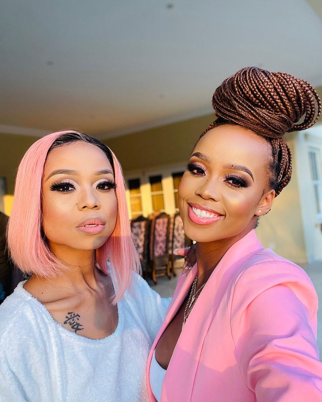 Ntando Duma and sister