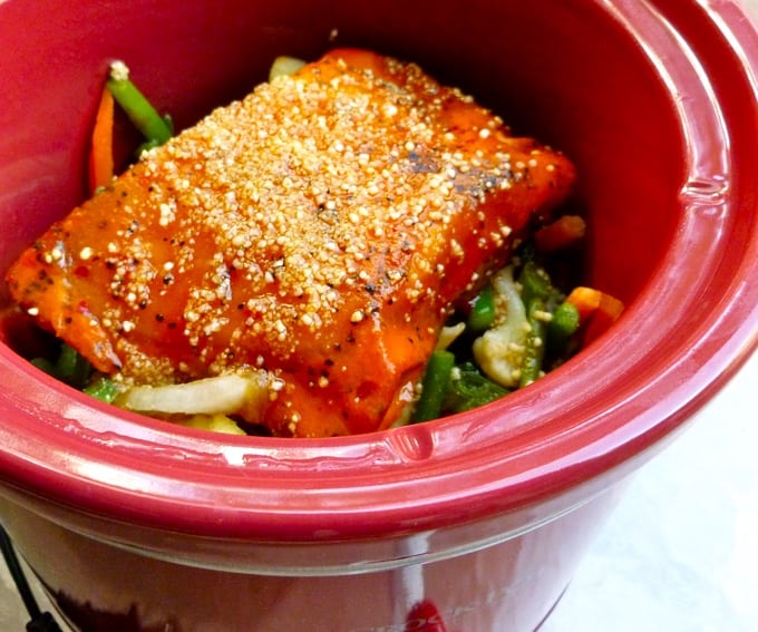 Slow Cooker Salmon