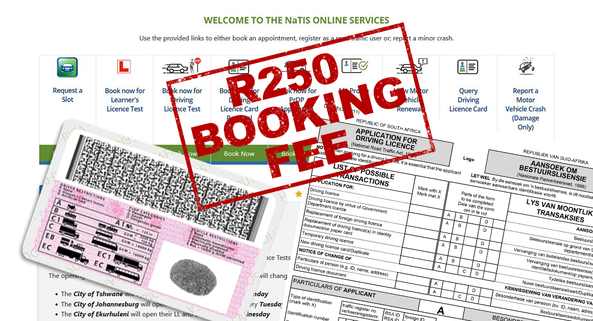 New R250 fee for driver’s licence
