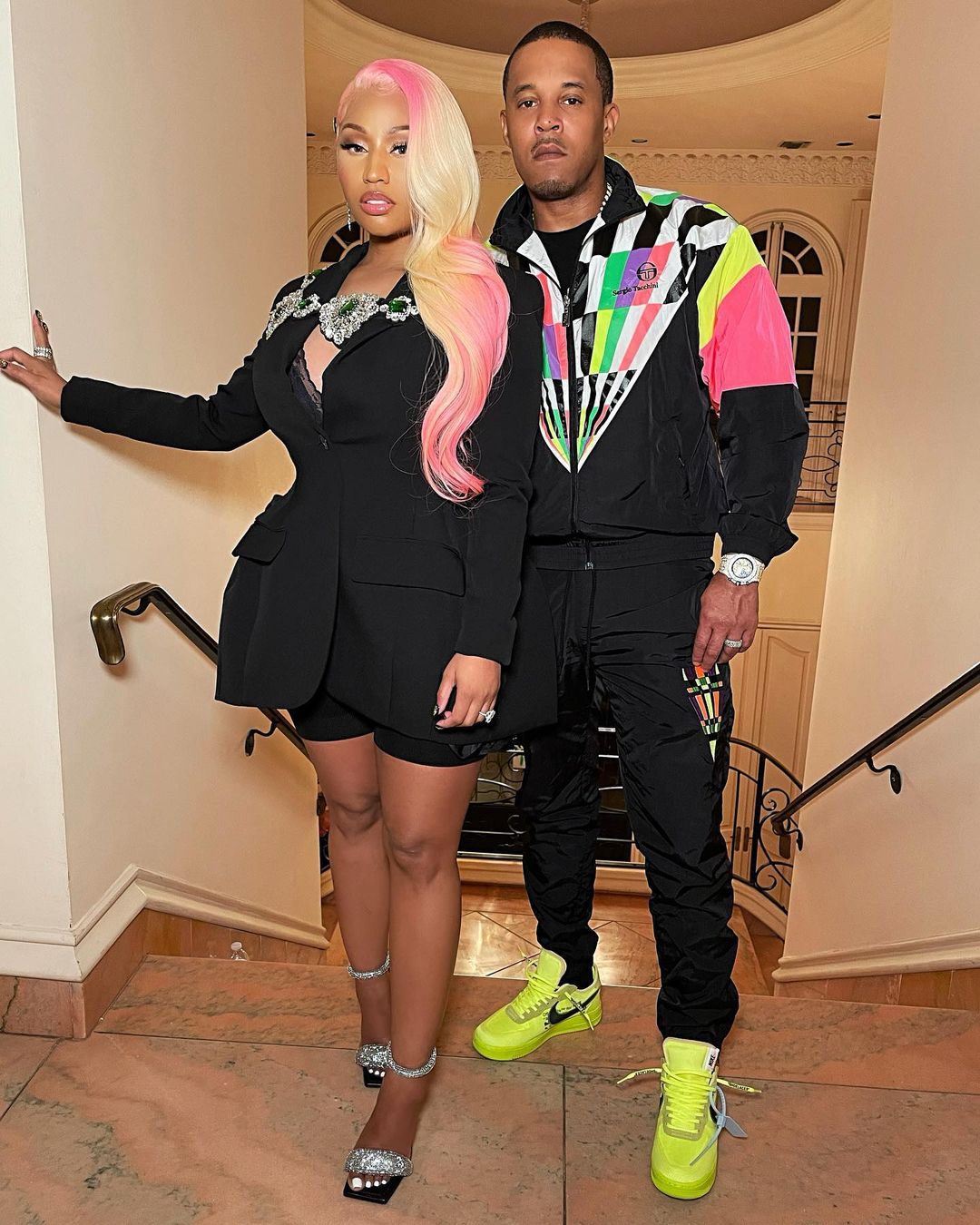 Nicki Minaj and Kenneth Petty