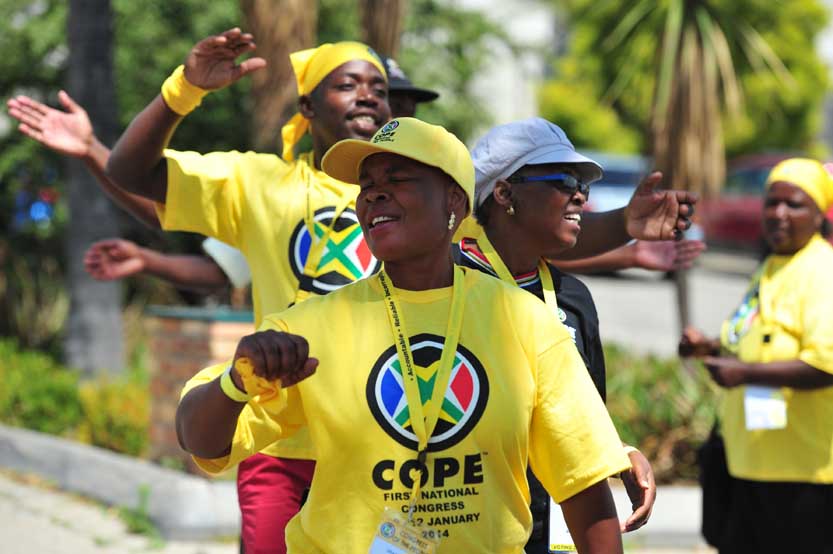 Cope supporters