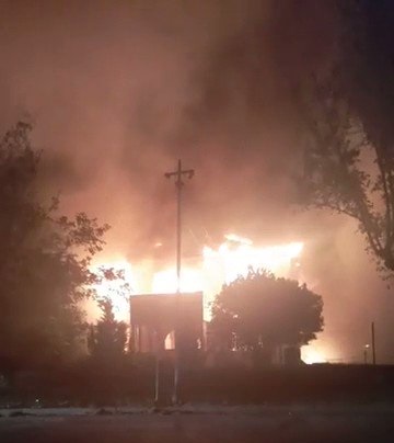 Enoch Mgijima municipality's art gallery on fire