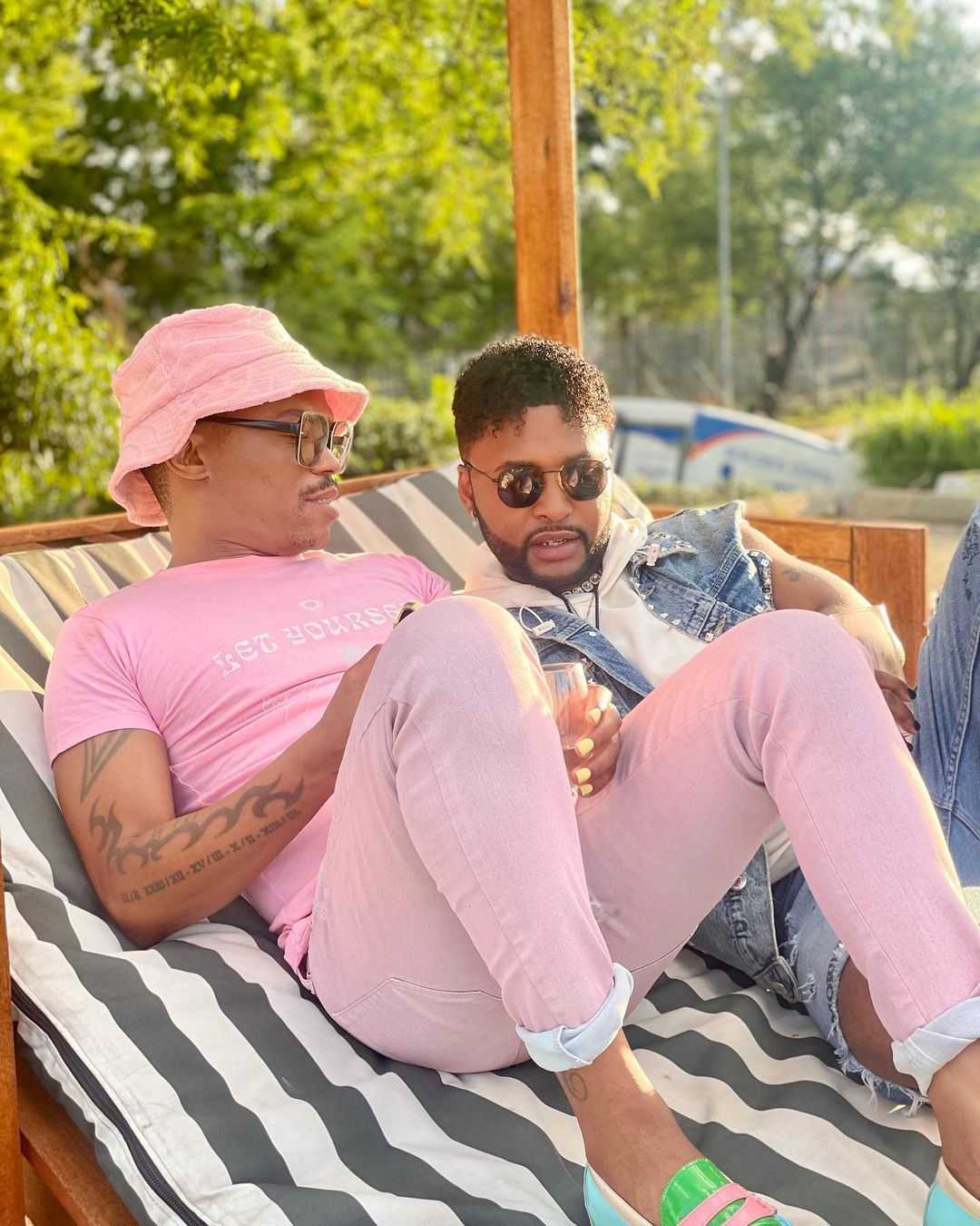 Somizi and Vusi Nova