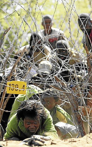 illegal immigrants to cross the border into SA