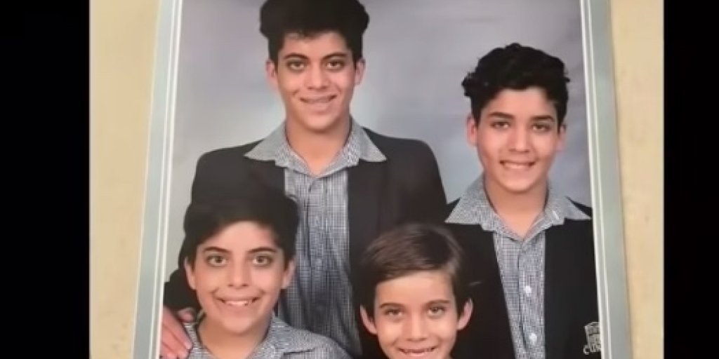 four young Moti brothers