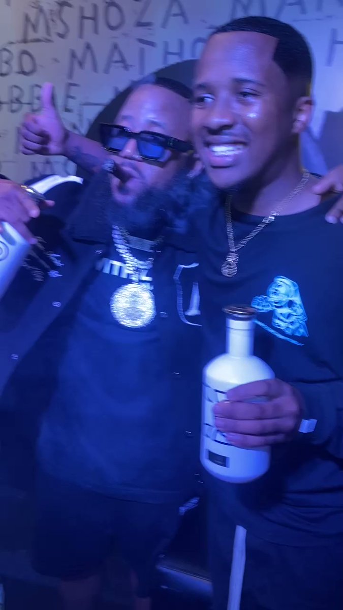 Cassper Nyovest and Andile Mpisane