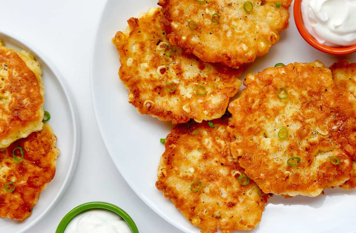 Corn fritters recipe