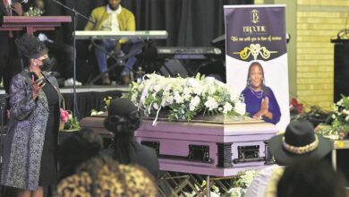 Inside Mam’ Angie Diale's touching funeral