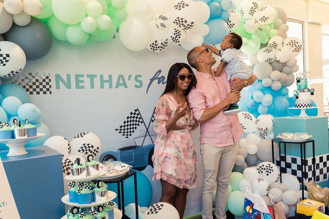 Minnie Dlamini and her husband Quinton Jones