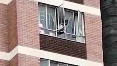 Mom arrested after she allegedly dangled her toddler out a 5th-floor window in Durban