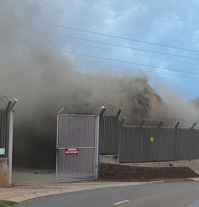 Mooikloof Substation fire