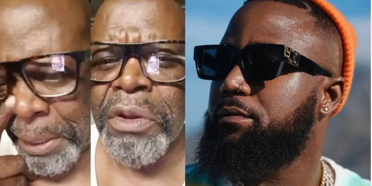 Cassper Nyovest and Patrick Shai