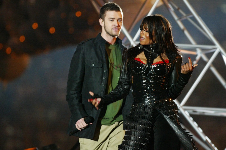 Janet Jackson and Justin Timberlake