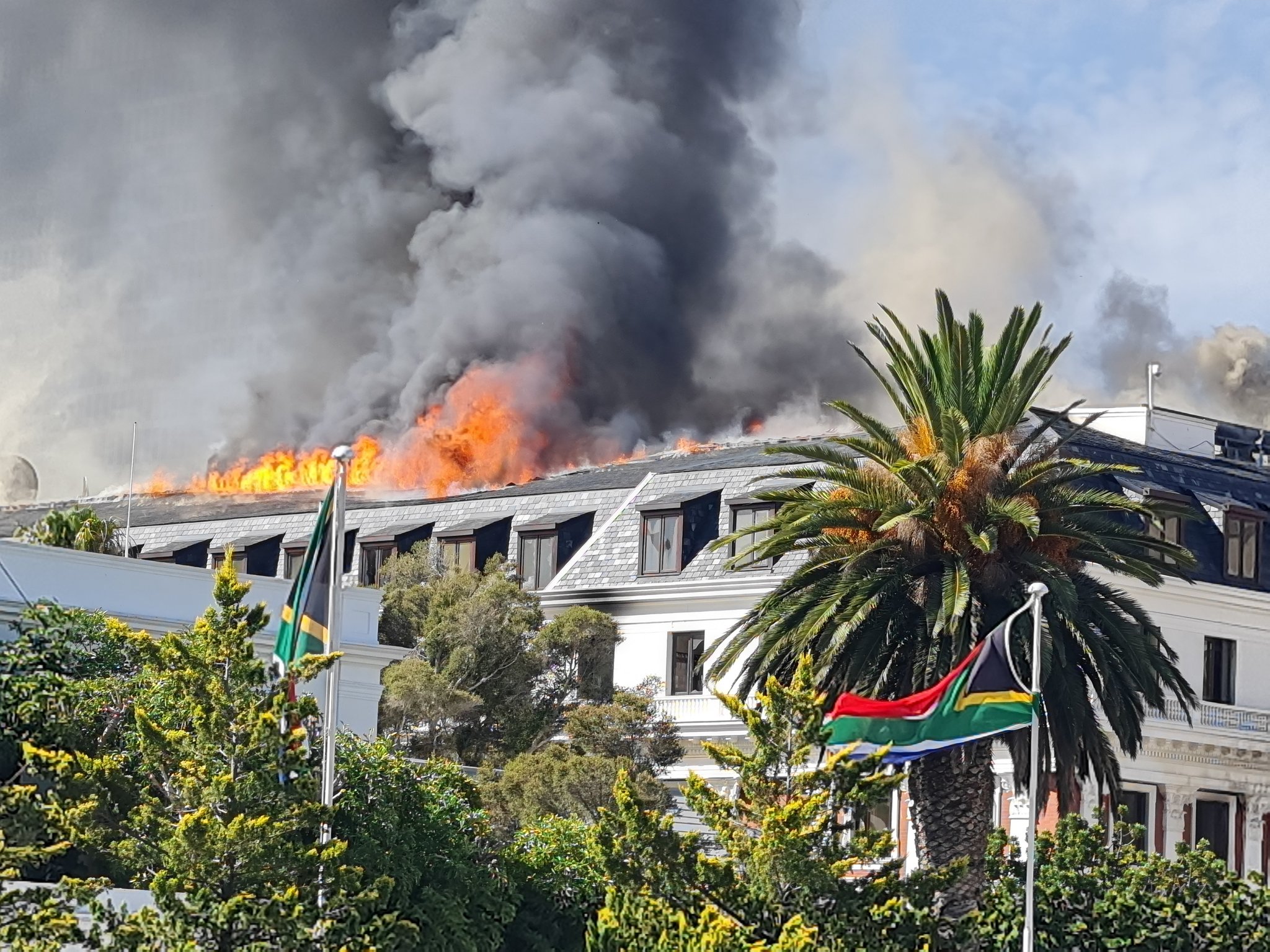 Parliament fire