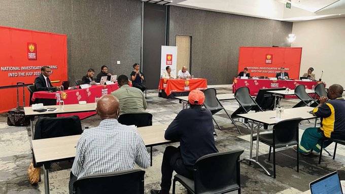 July unrest hearings