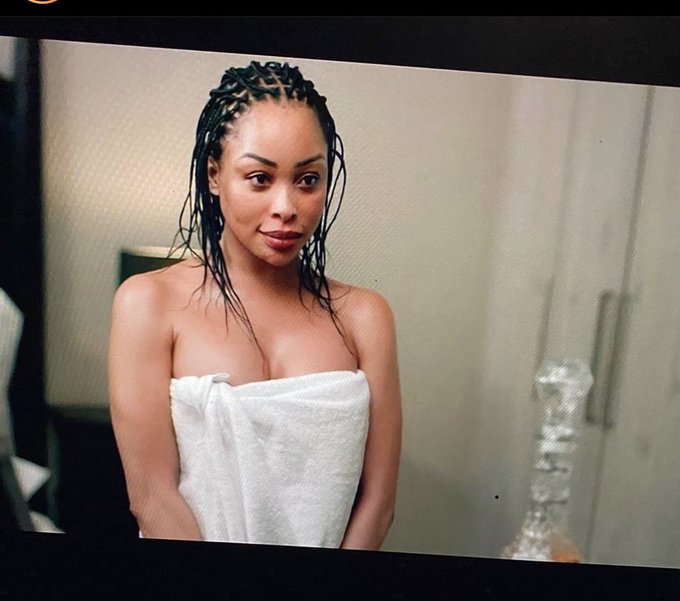 Lasizwe watches his sister Khanyi Mbaus raunchy s.e.x scene on The Wife - VIDEO
