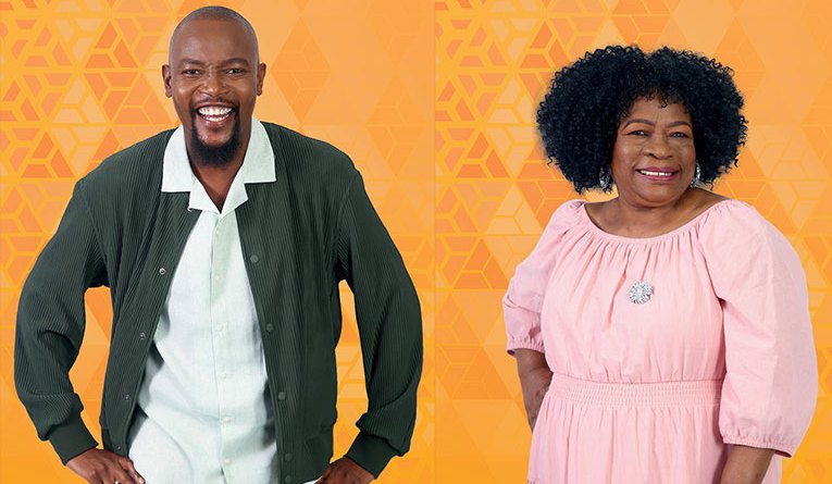 Lillian Dube and Moshe Ndiki