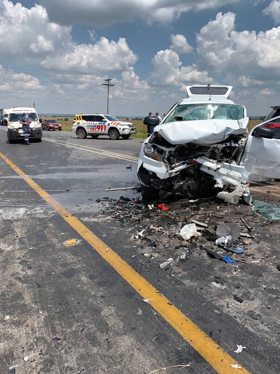 One dead, multiple injured in Randfontein Road head-on collision