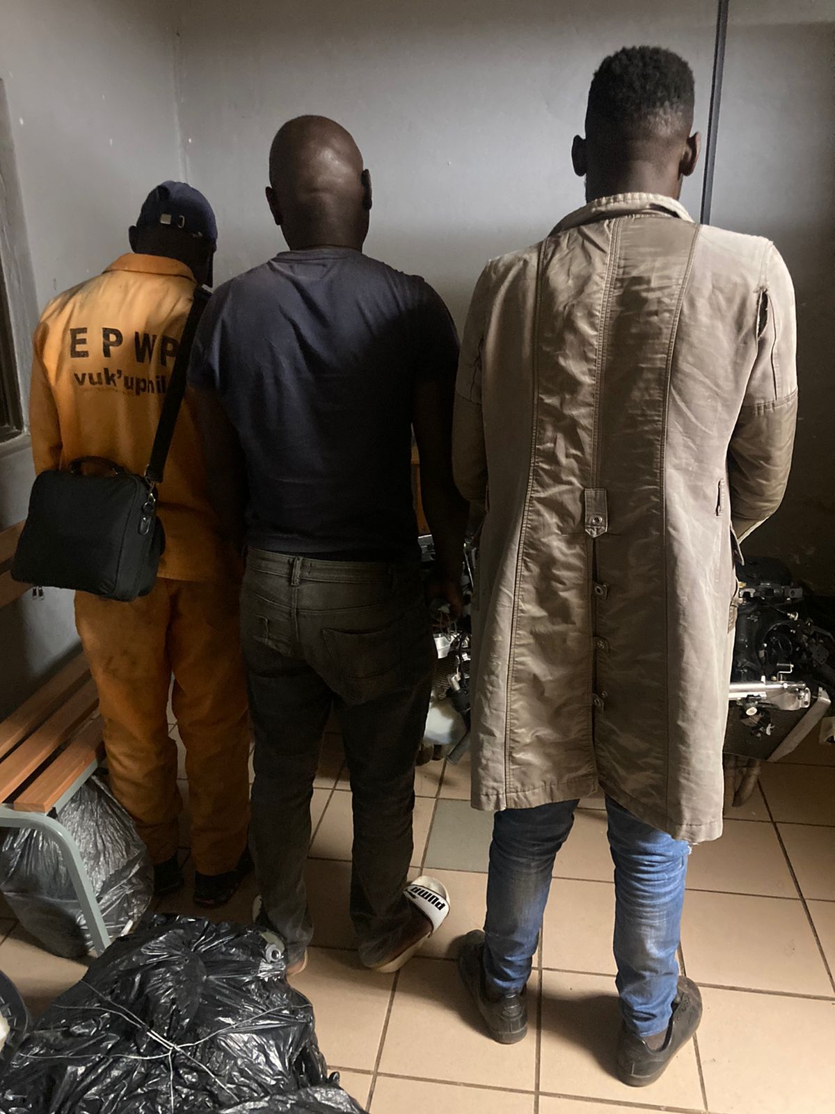 3 suspects arrested for allegedly smuggling motorbikes to Mozambique